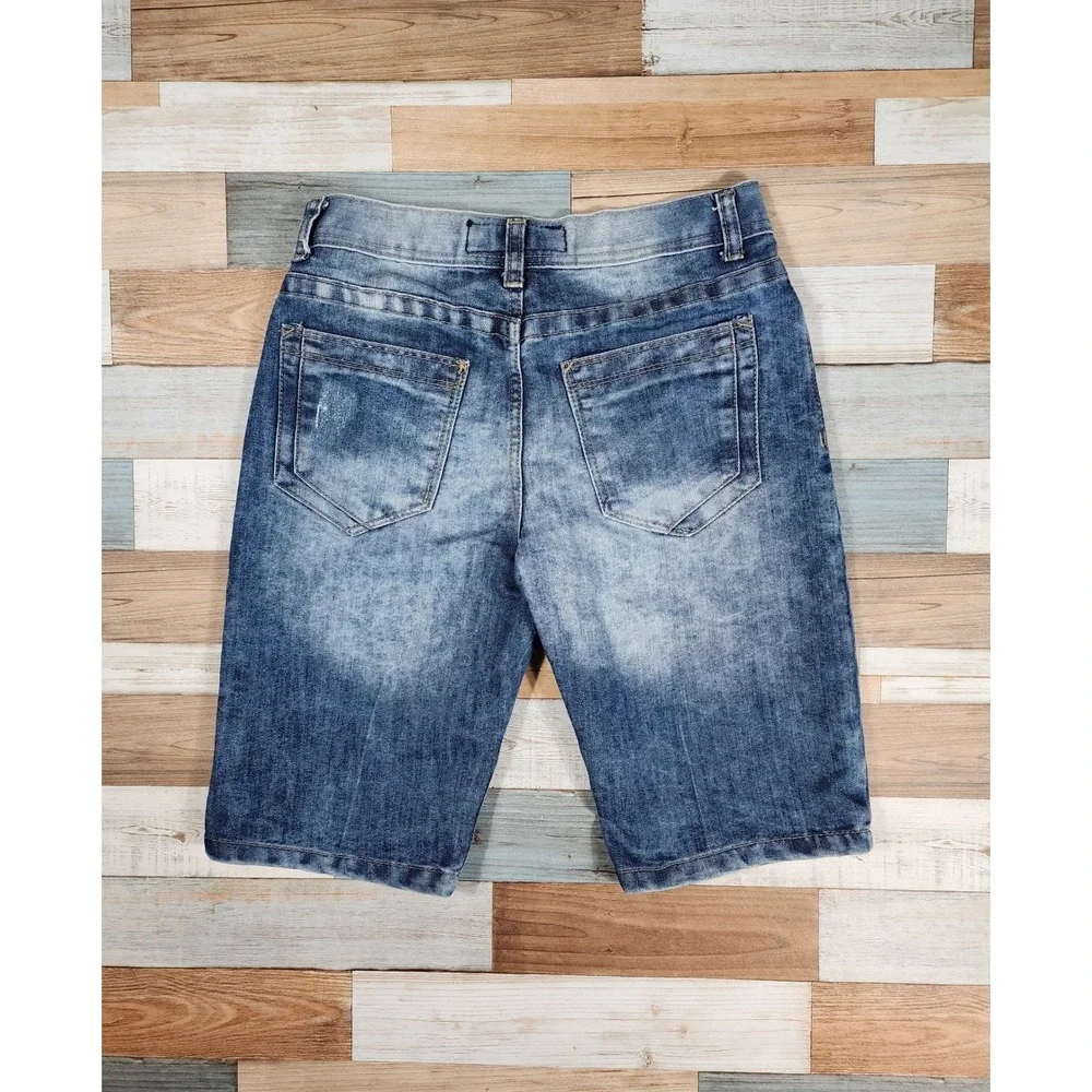 Desert Dunes Living Life Mens Denim Shorts Blue Wash Size 30 US9CBJM6SLM